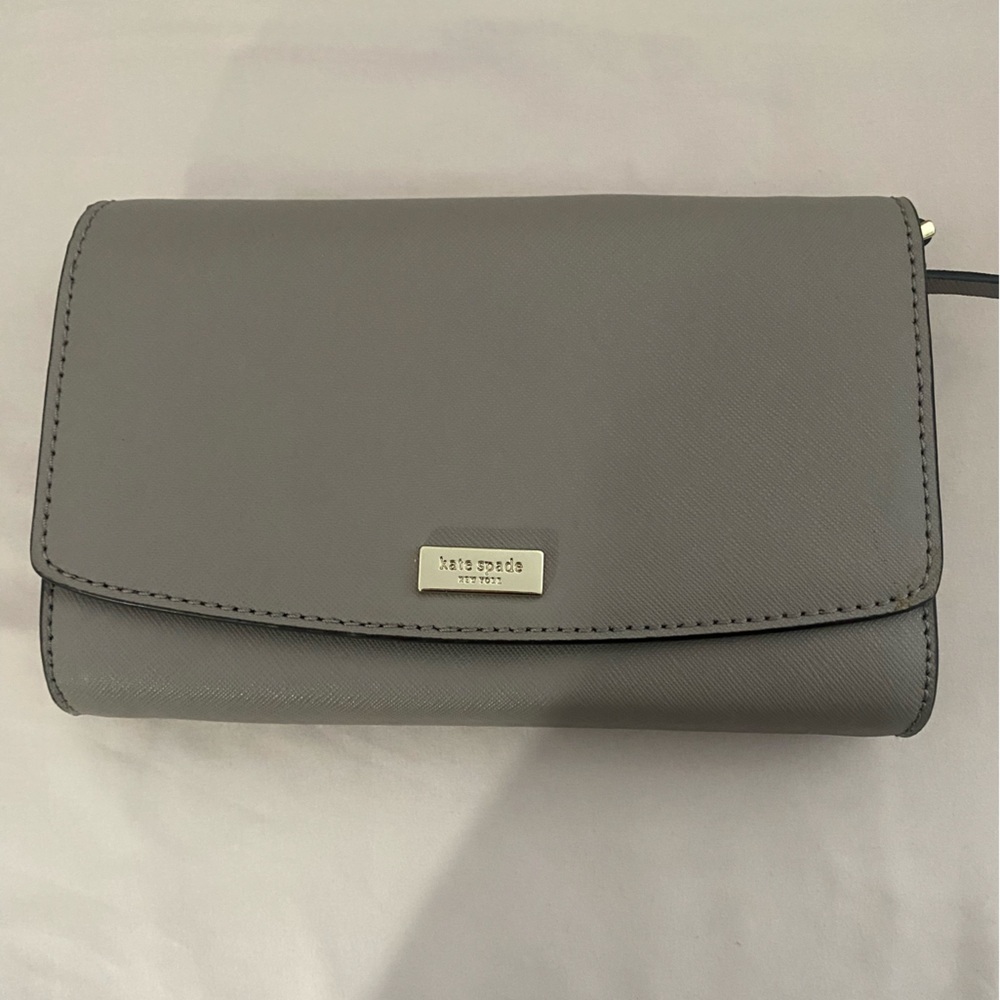 Kate Spade Charcoal Gray Crossbody
